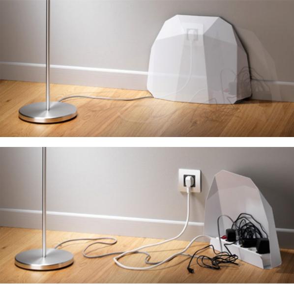 Soluzioni per nascondere i fili in soggiorno