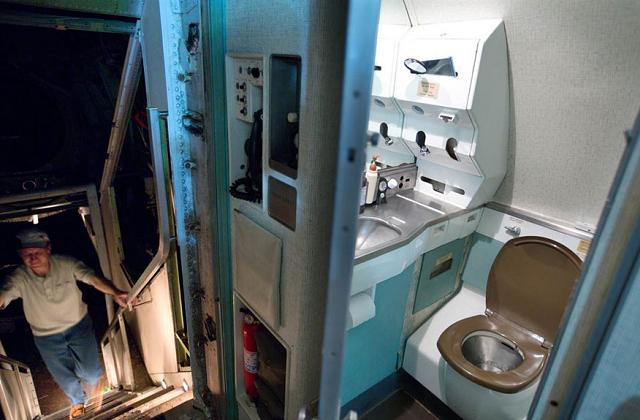 La casa-Boeing è dotata di diversi servizi