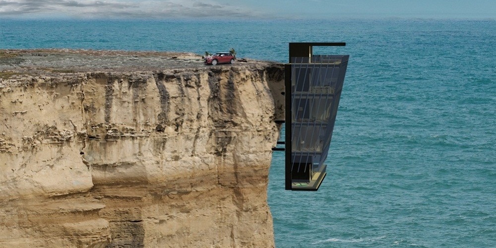 Cliff House: casa panoramica con brivido