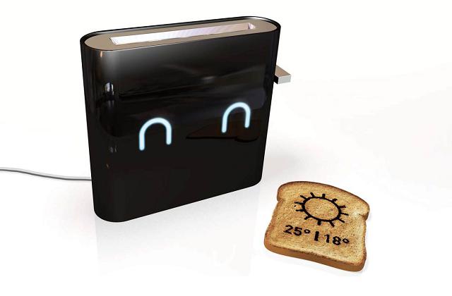 Il tostapane che sforna meteo-toast!