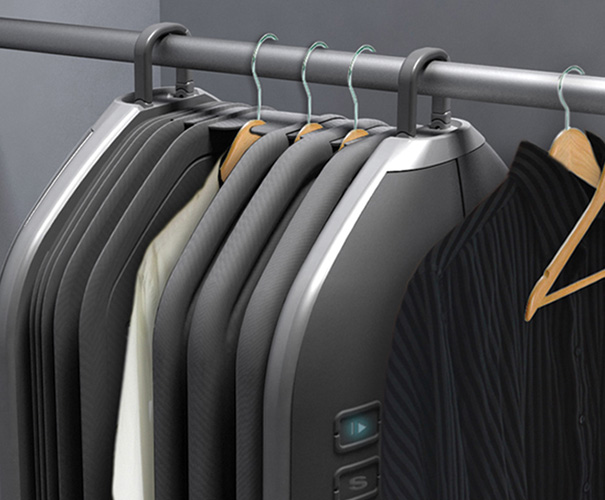 Camicie uomo: arriva l'armadio che lava e stira