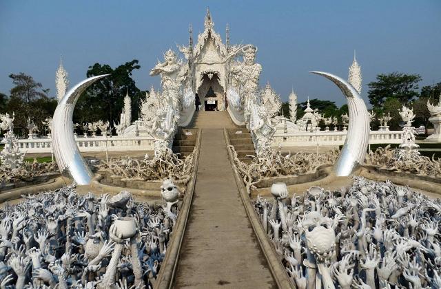 Wat Rong Khun, Chiang Rai, Thailandia