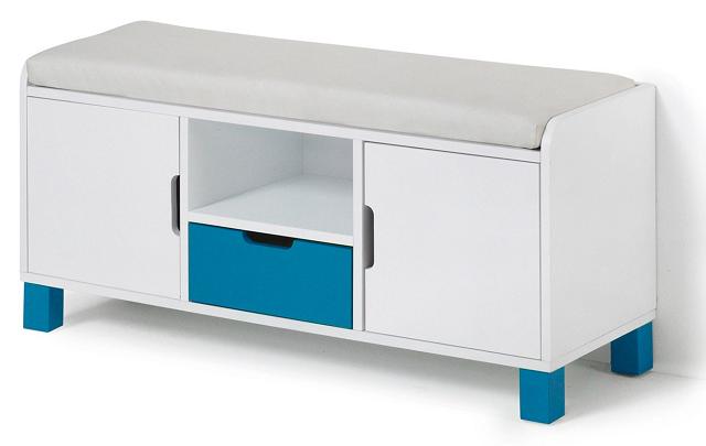 Panca in legno BPC Living con contenitori