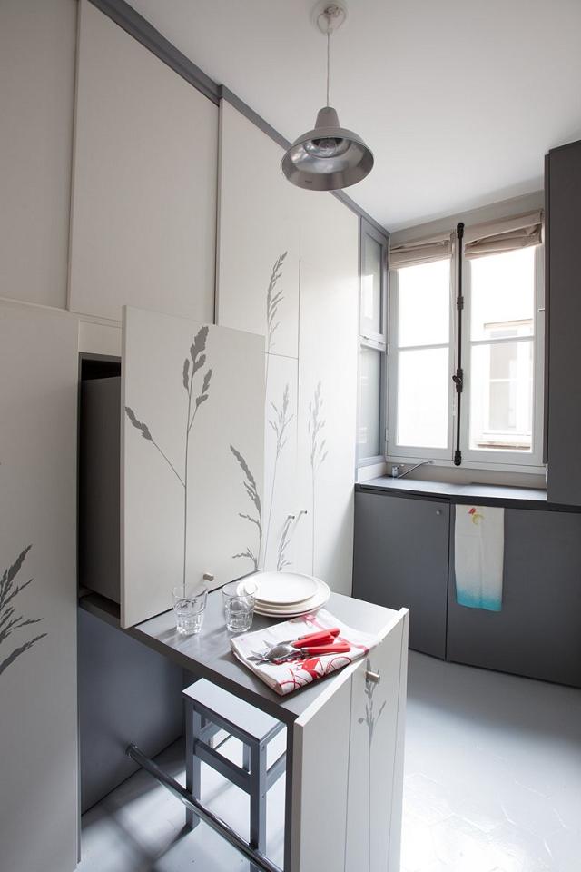 Tiny House: a Parigi il micro appartamento funzionale di soli 8 mq
