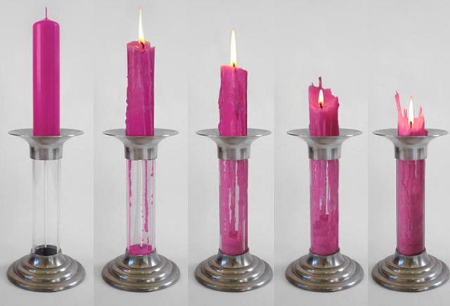 Rekindle Candle: il portacandele che genera un'altra candela
