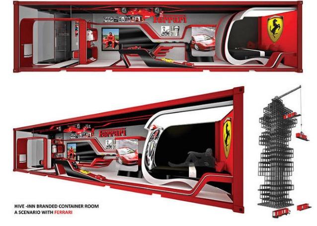 L'albergo modulare costruito con i container riciclati
