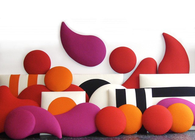 Pannelli della Wobedo Design : Squarebubbles, woolbubbles e Town