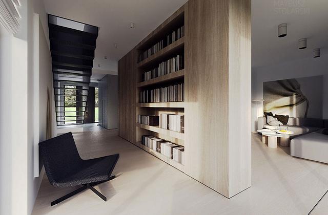 Arredare con le librerie, dal soggiorno all'ingresso