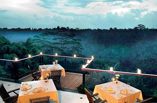 Bali, ristorante con vista incontaminata