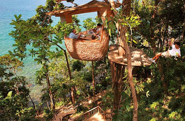Thailandia, cenare tra gli alberi