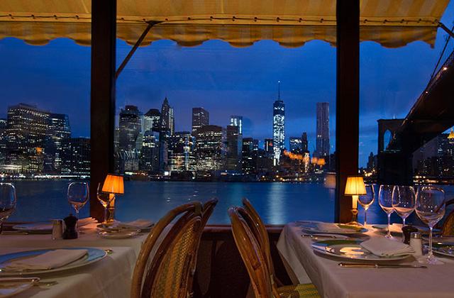 Brooklyn, cena con vista Manhattan