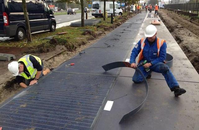 SolaRoad: in Olanda la prima pista ciclabile solare del mondo