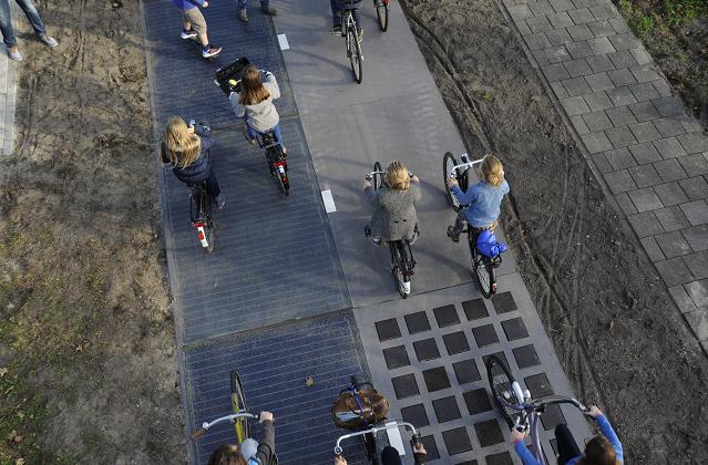 SolaRoad: la pista ciclabile che produce energia solare
