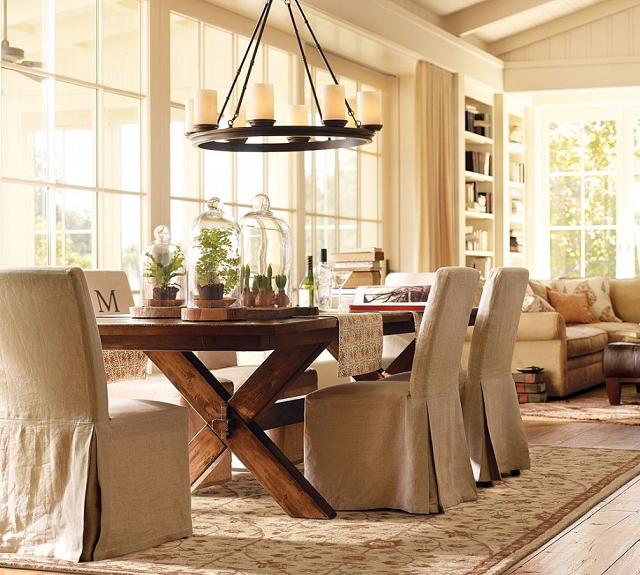 La corretta illuminazione della sala da pranzo