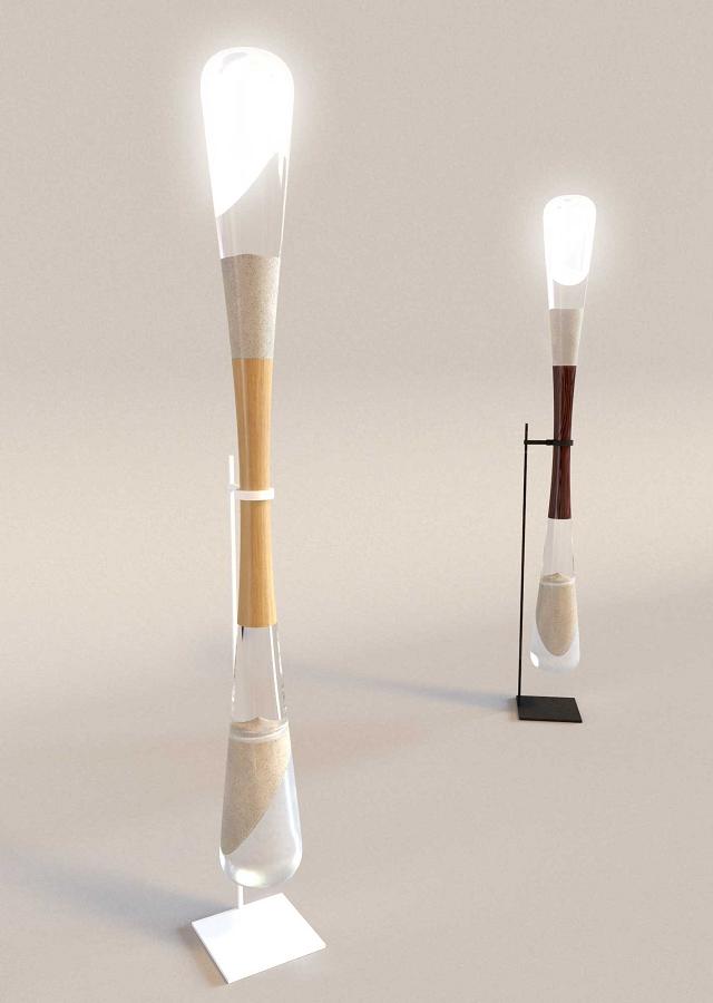Una geniale lampada che funziona grazie alla sabbia