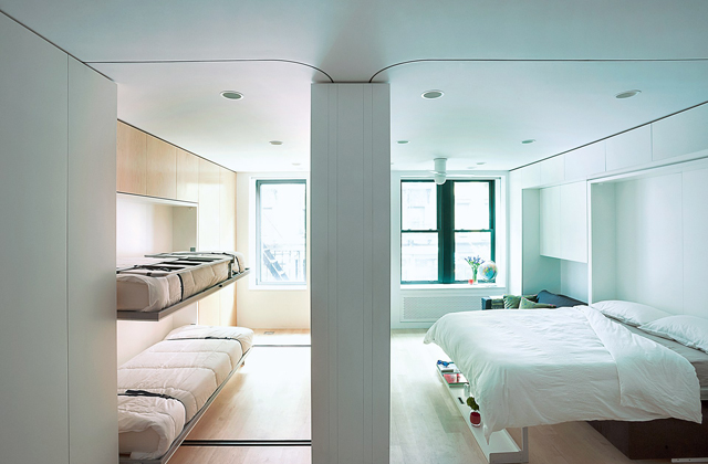 monolocale con camere da letto