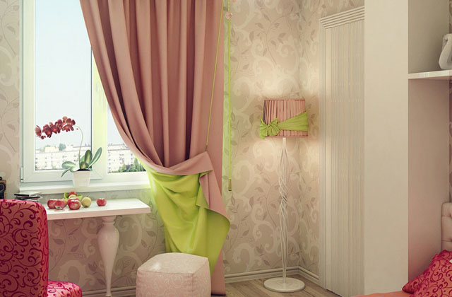 arredare con il rosa cipria