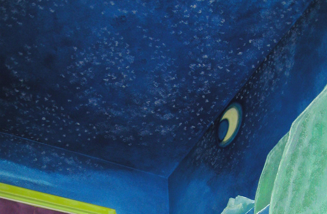 il soffitto con le stelle