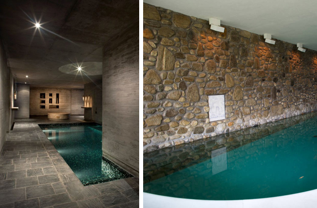 piscina dentro le case