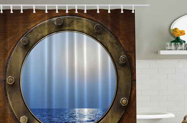 Ship Porthole Shower