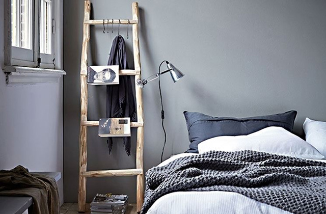 armadio con scala a pioli