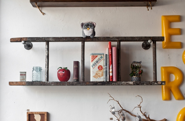 come usare una scala di legno