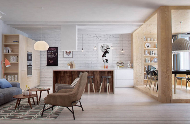 mobili in stile nordico