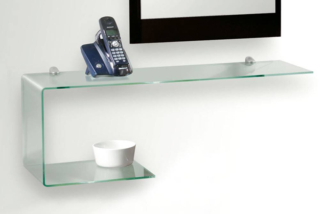 mensole in vetro