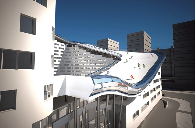 slalom house Kazakistan