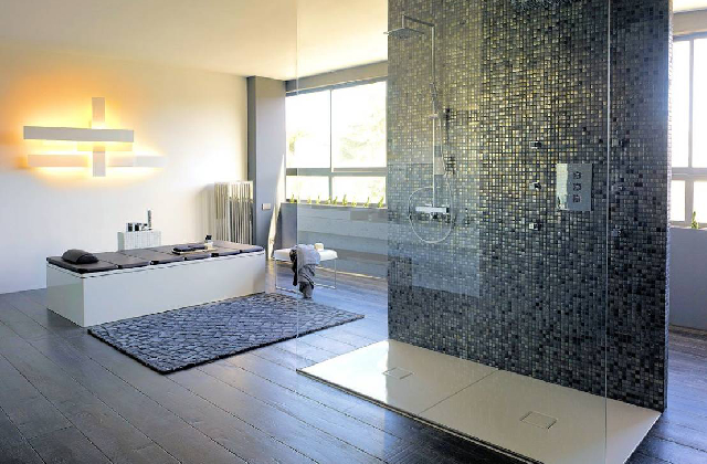 bagno in mosaico