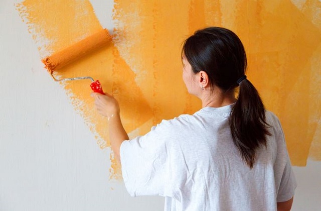 pittura lavabile colorata