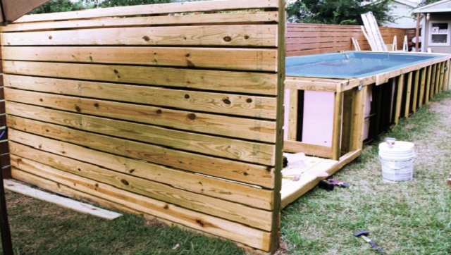 Piscina trasformata architetto Beese