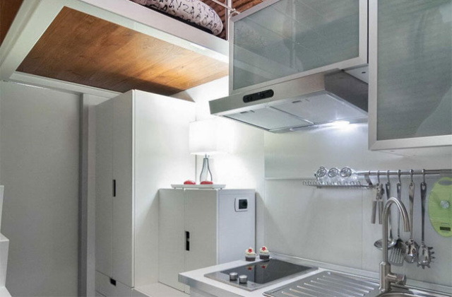 la casa più piccola in Italia interno