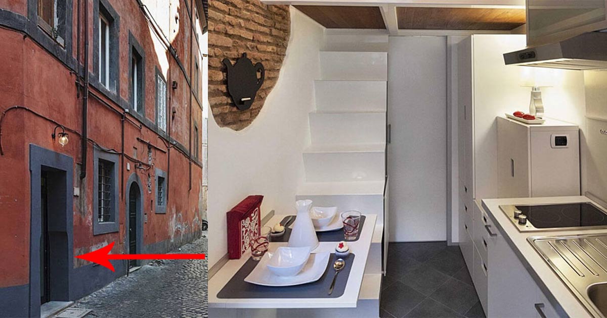 La casa più piccola d’Italia misura solo 7 metri quadrati