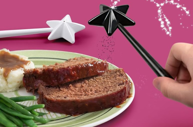 bacchette per il sale e pepe