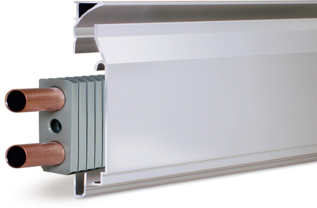 riscaldamento a battiscopa particolare