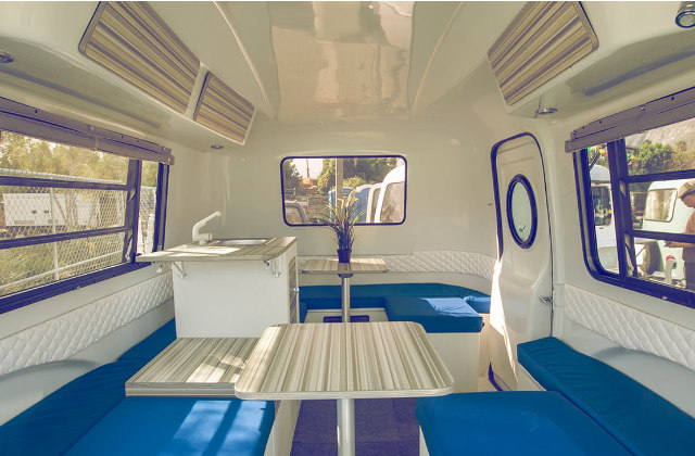 Happier camper sistema modulare degli interni