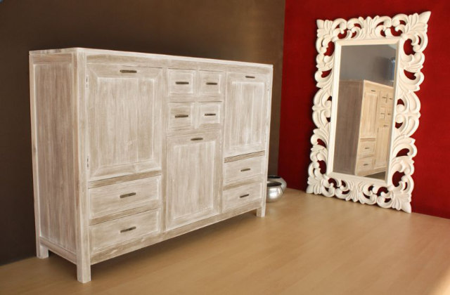 mobili bianchi antichizzati