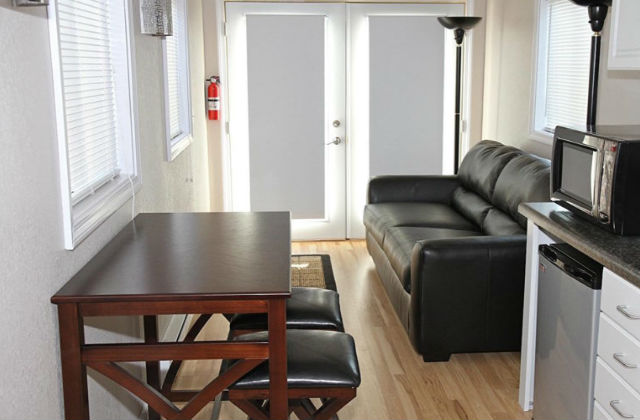 casa prefabbricata interno