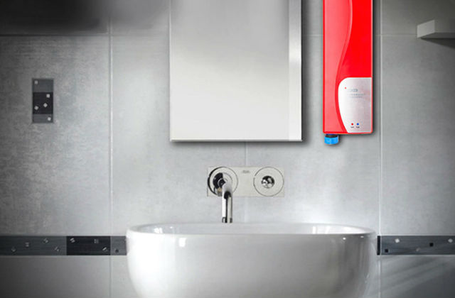 scaldabagno lavandino