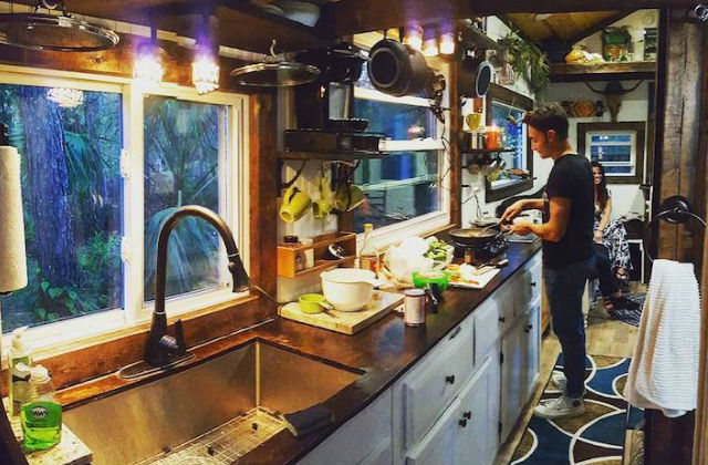 tiny house cucina