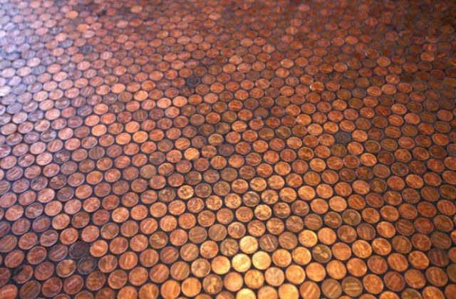 pavimento di monete fantasia