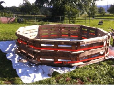 Torben Jung e la sua piscina